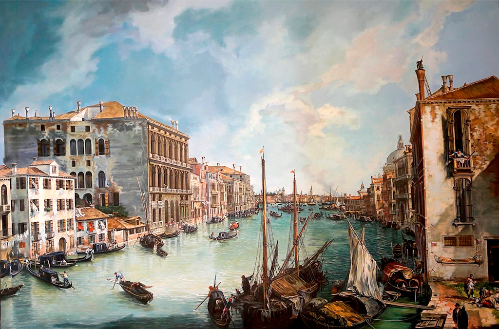 The Grand Canal from San Vio Venice