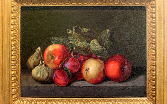 Manzanas, higos y ciruelas de Juan de Espinosa