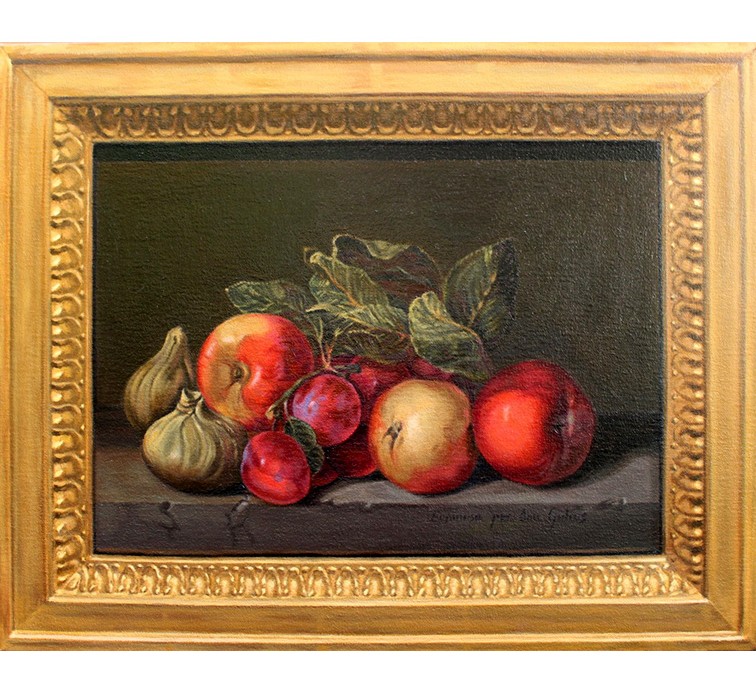 Manzanas, higos y ciruelas de Juan de Espinosa