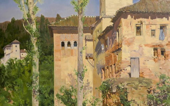 La torre de las Damas en la Alhambra de Granada